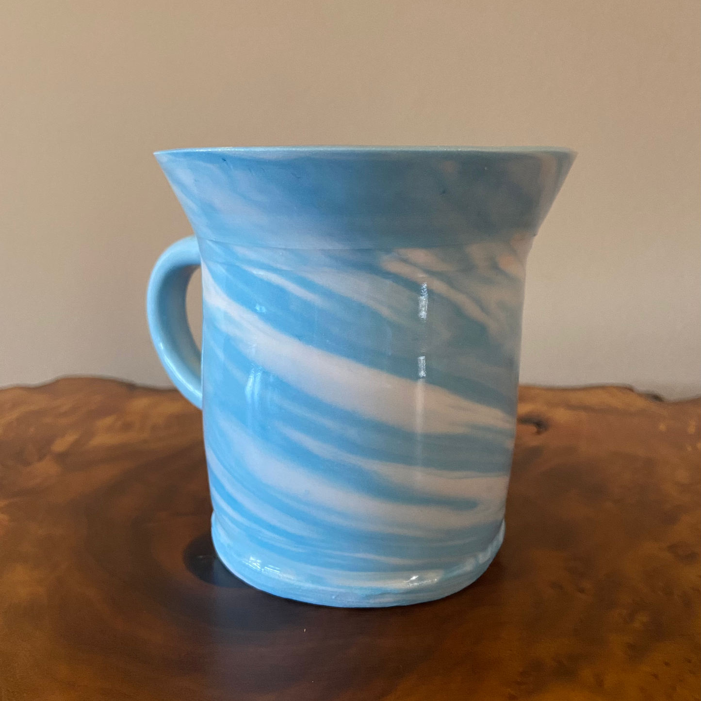 Marbled Blue Mug