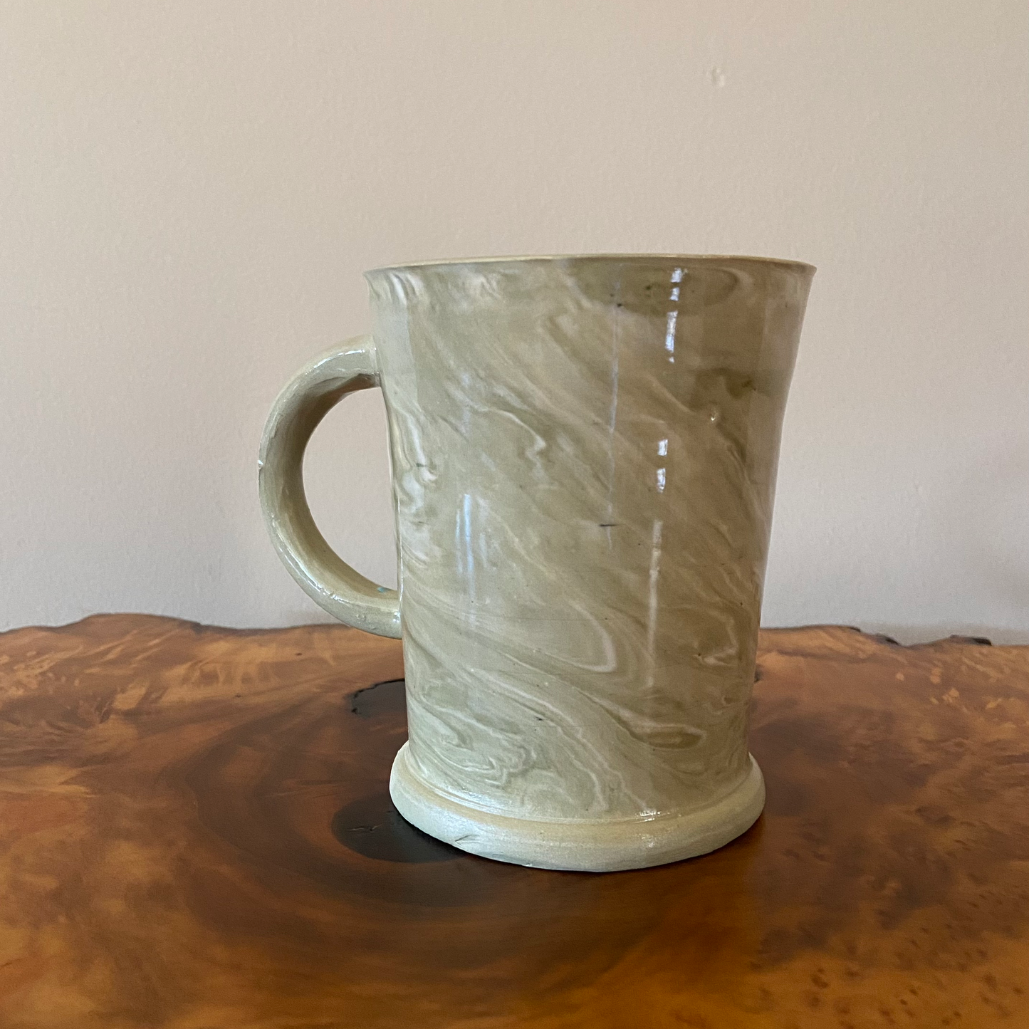 Marbled Green Mug