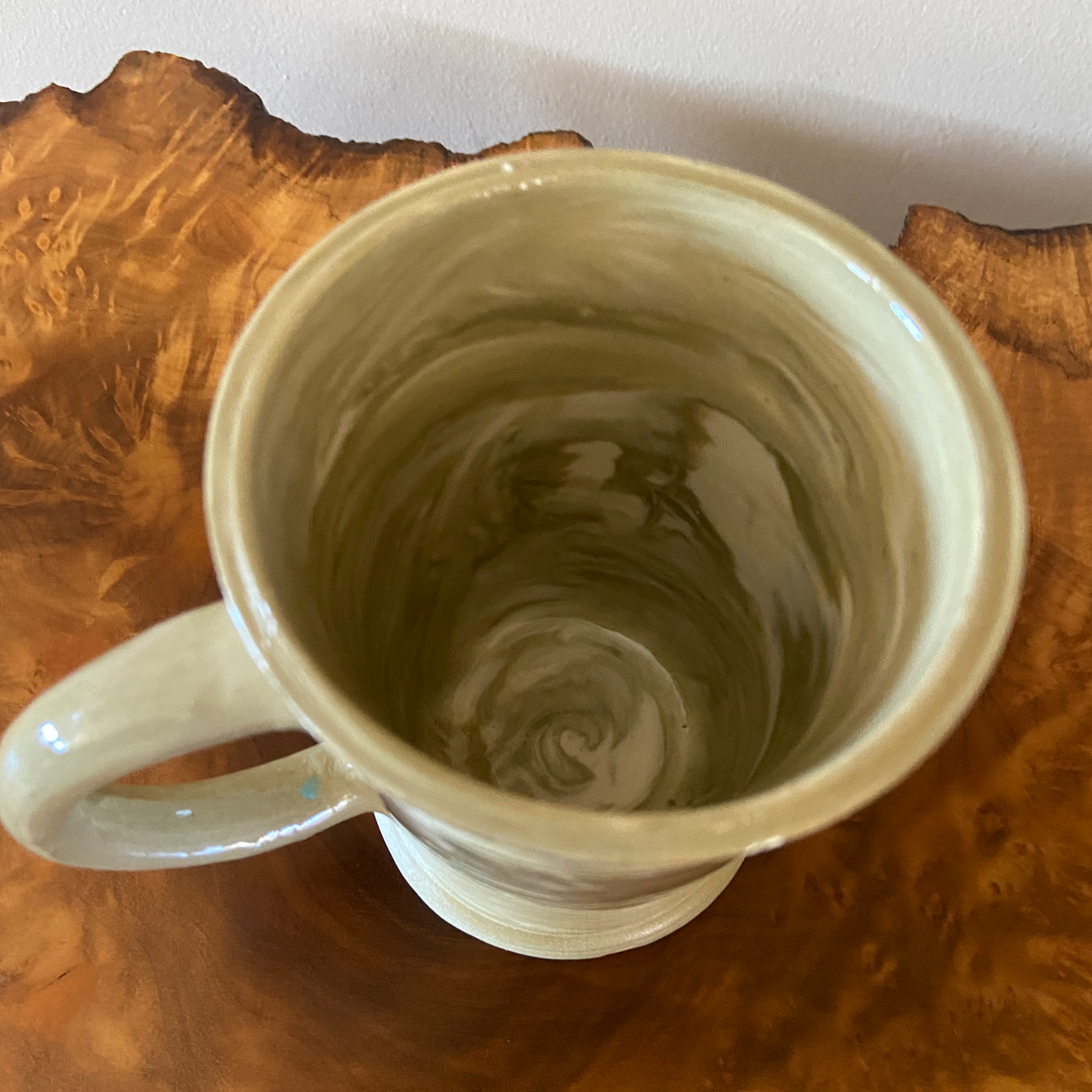 Marbled Green Mug
