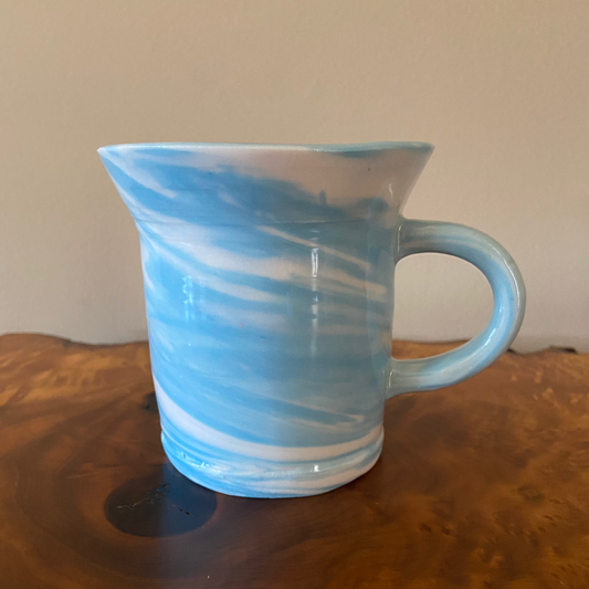 Marbled Blue Mug