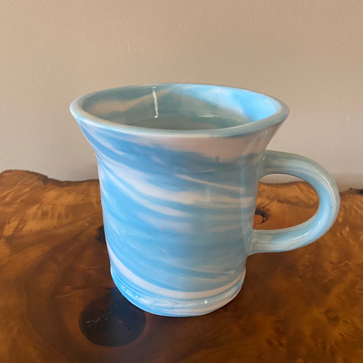 Marbled Blue Mug